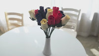Patriotic Wooden Flower Bouquet